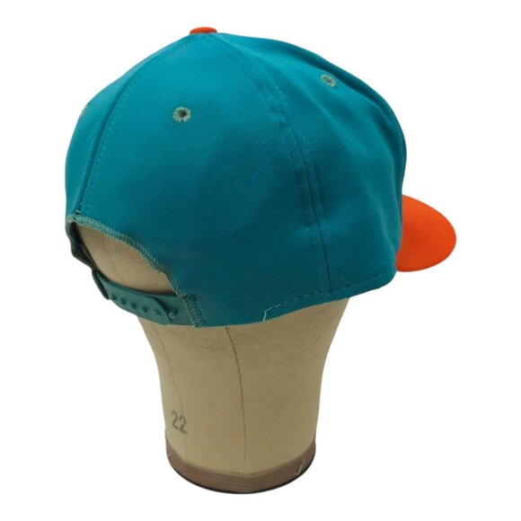 AJD Miami Dolphins Snapback Cap NFL Football Vintage 90s USA Made Embroidered - Picture 13 of 13